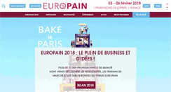 Desktop Screenshot of europain.com
